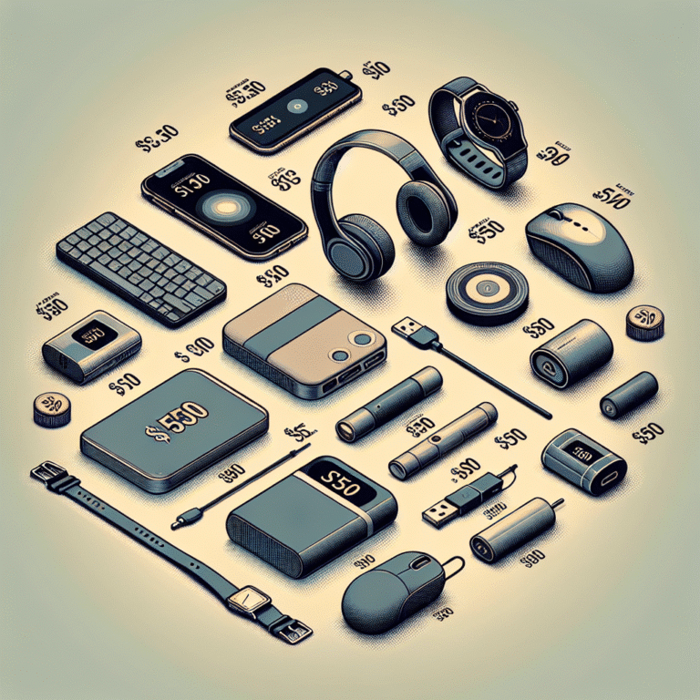 best value tech gadgets under $50