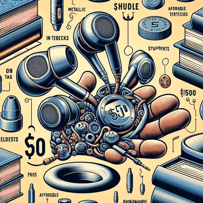 best budget earbuds under $50 for students