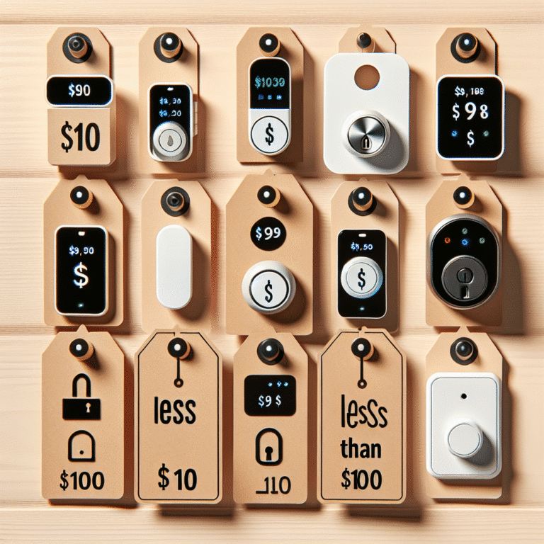cheap smart door locks under $100