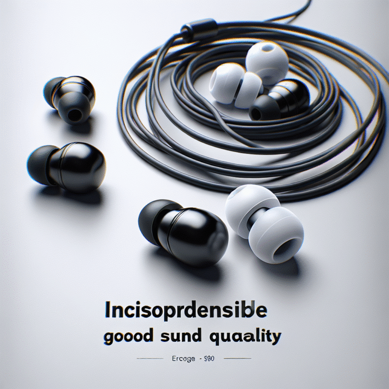 inexpensive earbuds with good sound quality