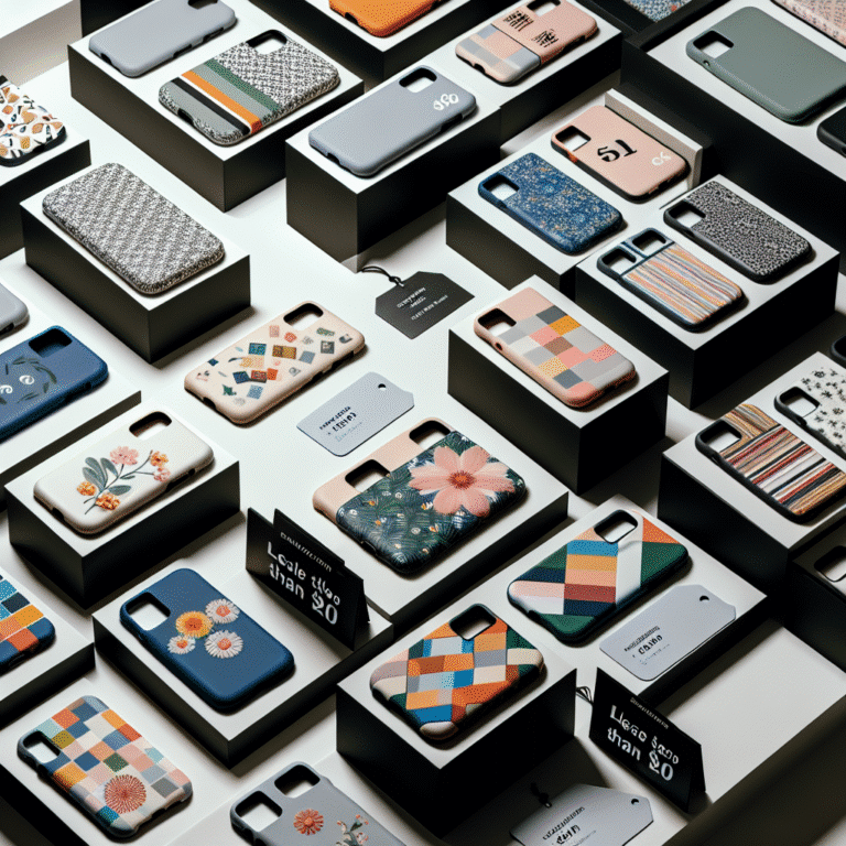 style meets savings: best phone cases under $20